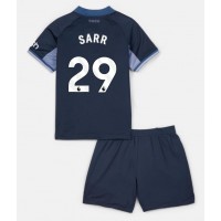 Tottenham Hotspur Pape Matar Sarr #29 Auswärts Trikotsatz Kinder 2023-24 Kurzarm (+ Kurze Hosen)